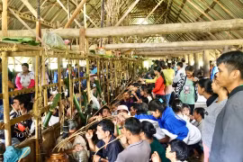 Gia Lai: Độc đáo nghi lễ Tết ăn con dúi, xua đuổi dịch bệnh của người Ba Na