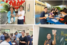 Hà Nội: Người dân phấn khởi, xúc động đón nhận quà Tết Độc lập