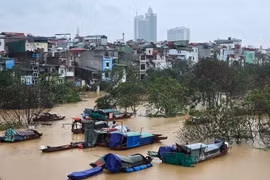 Hà Nội: Dừng hoạt động bến khách ngang sông, khu vui chơi giải trí trên mặt nước khi bão số 3 đổ bộ