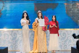 Hoa hậu Mạc Minh - Đại diện Việt Nam chính thức dự cuộc thi nhan sắc tại Dubai