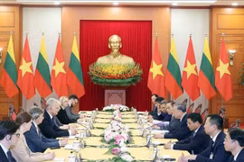Tổng Bí thư Tô Lâm hội kiến Tổng thống Cộng hòa Litva Gitanas Nauseda