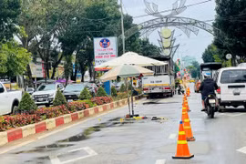 Gia Lai: Va chạm với xe tải lúc qua đường, 2 ông cháu tử vong thương tâm