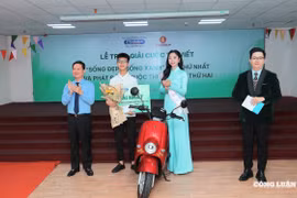 Tạp chí điện tử Giáo dục Việt Nam trao giải cuộc thi viết 'Sống đẹp - Sống xanh': Sân chơi ý nghĩa cho các cây bút nhí