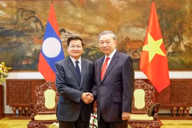 Tổng Bí thư Tô Lâm hội kiến Tổng Bí thư, Chủ tịch nước Lào Thongloun Sisoulith