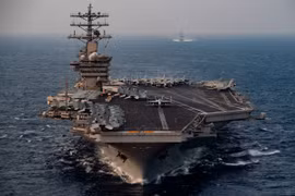 ‏Mỹ đồng loạt triển khai 4 tàu sân bay tại Ấn Độ Dương - Thái Bình Dương‏