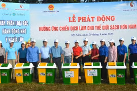 Tuyên Quang phát động Chiến dịch “Làm cho thế giới sạch hơn” năm 2025