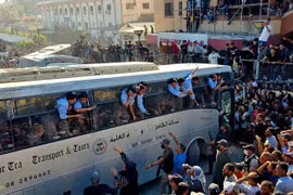 Tù nhân Palestine được Israel phóng thích buộc phải sống lưu vong