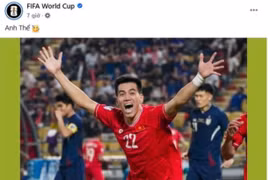 FIFA gửi lời chúc mừng ấn tượng tới tiền đạo Tiến Linh
