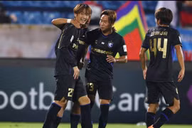 Nam Định thất bại sát nút trước Gamba Osaka trên sân Thiên Trường