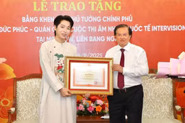Đức Phúc nhận Bằng khen của Thủ tướng Chính phủ sau chiến thắng tại Intervision 2025