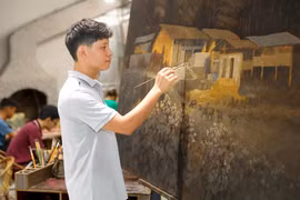 Quách Chiến Thắng – Người mang hồn đại ngàn Mộc Châu vào tranh phố