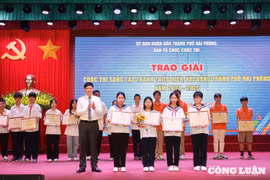 Hải Phòng: 121 sản phẩm tham gia cuộc thi sáng tạo thanh thiếu niên, nhi đồng