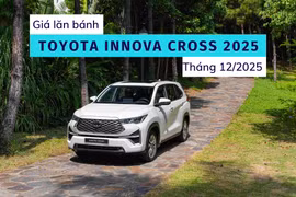 Bảng giá lăn bánh Toyota Innova Cross mới nhất tháng 12/2025