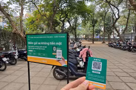 Gần 95% giao dịch trông giữ xe ở Hà Nội không dùng tiền mặt