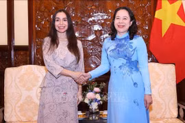 Phó Chủ tịch nước Võ Thị Ánh Xuân tiếp Phó Chủ tịch Quỹ Heydar Aliyev