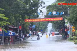 Bão số 11 gây mưa lớn, nhiều tuyến đường ở Bắc Ninh bị chia cắt