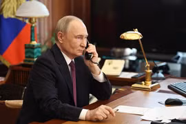Ông Putin điện đàm với Thủ tướng Israel về Gaza, ủng hộ kế hoạch của ông Trump