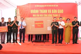 Khánh thành và bàn giao Nhà văn hóa cộng đồng tại xã A Lưới 3 - Địa điểm giao lưu, học tập nâng cao ý thức bảo vệ đường biên, cột mốc của người dân