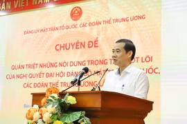 Mặt trận Tổ quốc, các đoàn thể Trung ương cụ thể hóa Nghị quyết Đại hội nhiệm kỳ 2025–2030