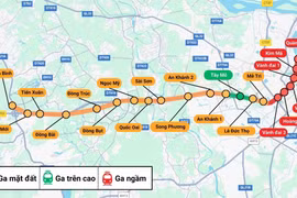 Tuyến metro số 5 tạo đà cất cánh cho đô thị phía Tây Hà Nội