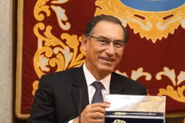 Peru tuyên án cựu Tổng thống Vizcarra 14 năm tù vì tội tham nhũng