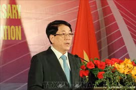 Chủ tịch nước Lương Cường chủ trì tiệc chiêu đãi trưởng đoàn các nước