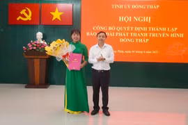 Bổ nhiệm nhà báo Ngô Thị Ngọc Hạnh làm Tổng Biên tập Báo và Đài Phát thanh Truyền hình Đồng Tháp
