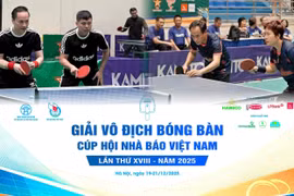 Giải Bóng bàn Cúp Hội Nhà báo Việt Nam: Sân chơi thể thao giàu truyền thống trong giới báo chí