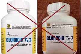 Bộ Y tế cảnh báo thuốc Clorocid TW3 bị làm giả, yêu cầu thu hồi khẩn