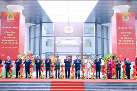 Tổng Bí thư dự Lễ Khánh thành công trình Trụ sở Bộ Công an