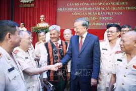 Tổng Bí thư Tô Lâm: Lực lượng Công an nhân dân phải luôn giữ vững thế trận an ninh nhân dân vững chắc