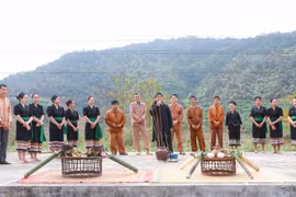 Độc đáo lễ đón tiếng sấm đầu năm của người Ơ Đu ở Nghệ An