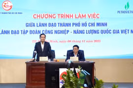 Petrovietnam/Vietsovpetro khánh thành giàn đầu giếng BK-24 chào mừng Đại hội Đảng toàn quốc lần thứ XIV
