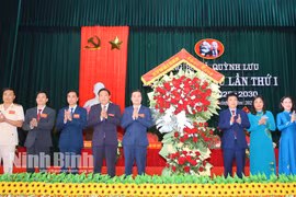 Xã Quỳnh Lưu (Ninh Bình): Đoàn kết, thống nhất, quyết tâm phấn đấu trở thành địa phương giàu mạnh, văn minh