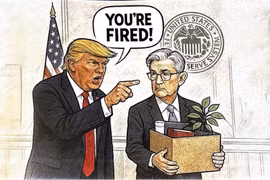 Tổng thống Donald Trump 'đùa' về việc sa thải Chủ tịch Fed Powell