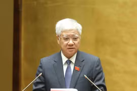 Chủ tịch Ủy ban Trung ương MTTQ Việt Nam trình bày năm nhóm vấn đề lớn cử tri và nhân dân kiến nghị với Quốc hội