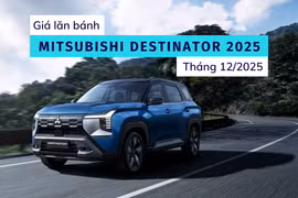Bảng giá lăn bánh Mitsubishi Destinator vừa ra mắt thị trường Việt Nam