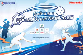 Giải Pickleball 'Ước mơ xanh' 2025: Sôi động – Kết nối – Lan tỏa yêu thương