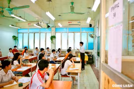 Hà Nội: Gần 500 thí sinh vắng mặt làm thủ tục dự thi vào lớp 10