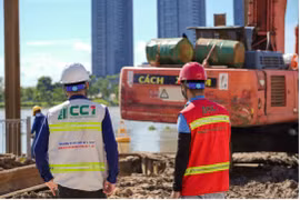 Cầu đi bộ qua sông Sài Gòn – thêm một dấu ấn của CC1 trong lĩnh vực hạ tầng giao thông