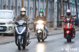 Bắc Bộ rét trở lại, mưa dông gia tăng do không khí lạnh