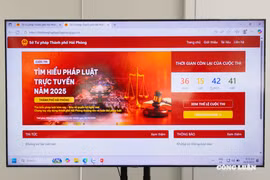 Hải Phòng khởi động Cuộc thi “Tìm hiểu pháp luật"