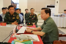 Chủ động bố trí lực lượng ở khu vực xung yếu, tránh bị động khi bão số 5 đổ bộ