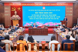 Khẳng định vai trò nòng cốt của MTTQ trong củng cố khối đại đoàn kết toàn dân tộc
