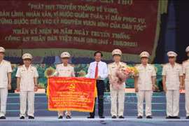 Trang trọng kỷ niệm 80 năm Ngày truyền thống lực lượng Công an nhân dân