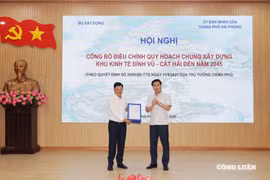 Hải Phòng: Điều chỉnh Quy hoạch chung Khu kinh tế Đình Vũ - Cát Hải