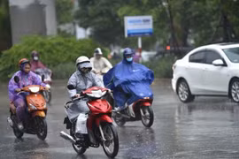 Miền Bắc chuyển mưa dông, có nơi mưa to