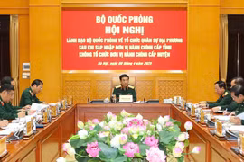 Tổ chức quân sự địa phương 'tinh, gọn, mạnh'