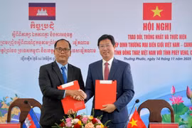 Đồng Tháp - Prey Veng: Thúc đẩy thương mại biên giới Việt Nam - Campuchia