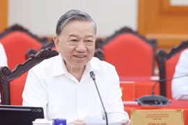 Tổng Bí thư chủ trì cuộc làm việc với Ban Thường vụ Đảng ủy MTTQ Việt Nam, các đoàn thể Trung ương